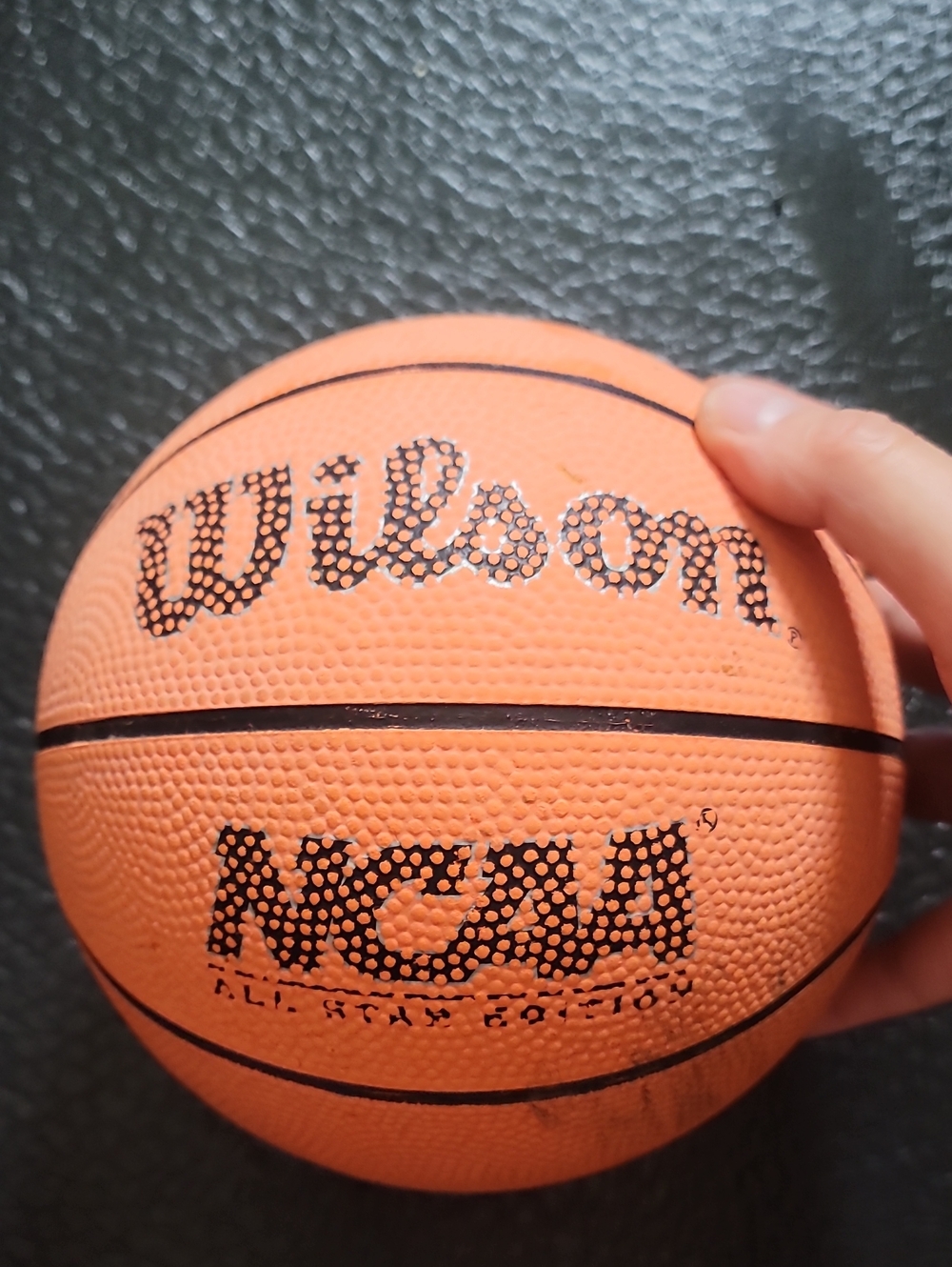 Wilson Orange Mini NCAA Basketball